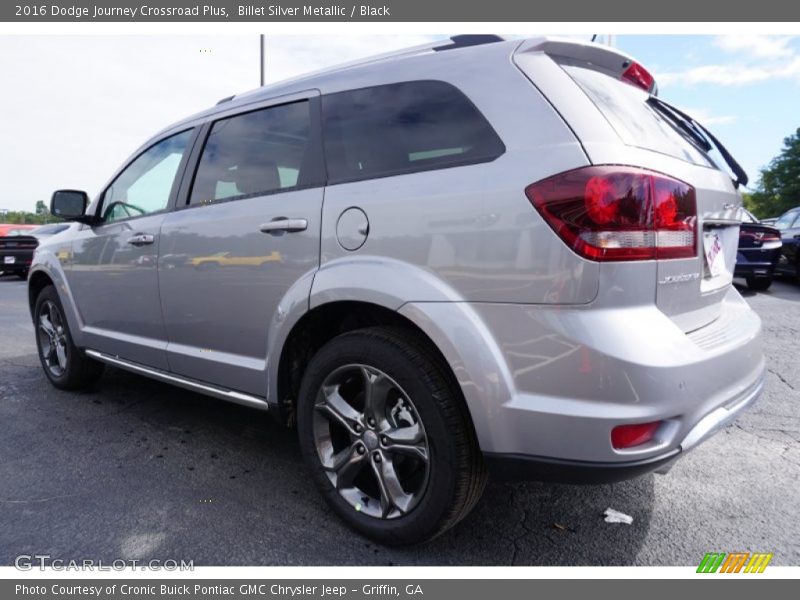 Billet Silver Metallic / Black 2016 Dodge Journey Crossroad Plus