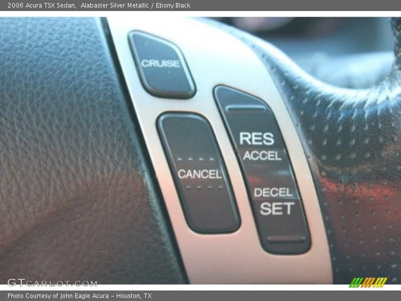 Alabaster Silver Metallic / Ebony Black 2006 Acura TSX Sedan