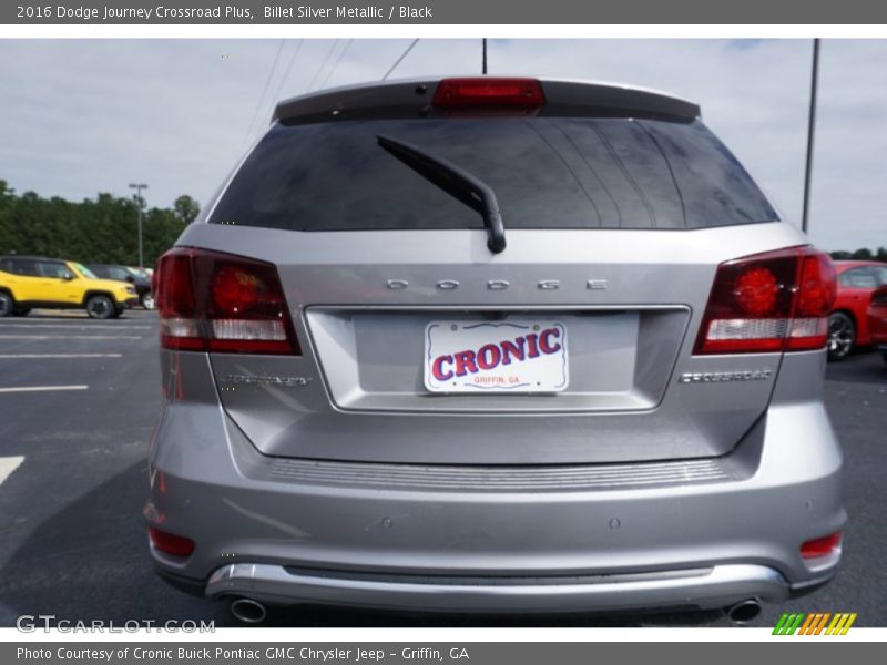 Billet Silver Metallic / Black 2016 Dodge Journey Crossroad Plus