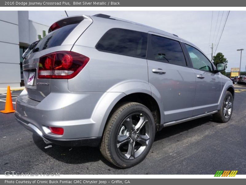 Billet Silver Metallic / Black 2016 Dodge Journey Crossroad Plus