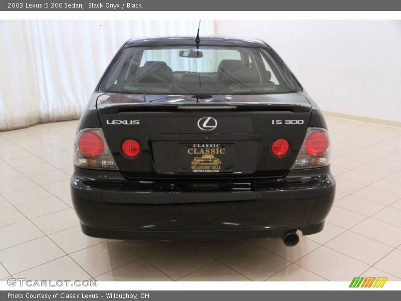 Black Onyx / Black 2003 Lexus IS 300 Sedan
