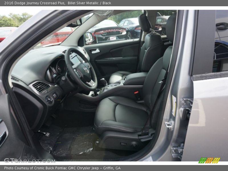 Billet Silver Metallic / Black 2016 Dodge Journey Crossroad Plus