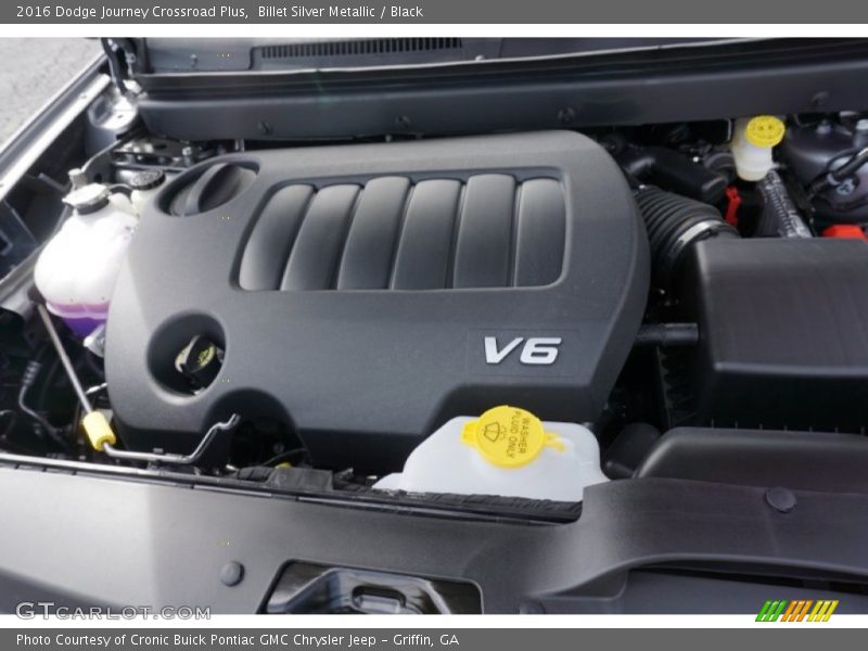 Billet Silver Metallic / Black 2016 Dodge Journey Crossroad Plus