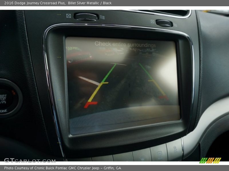 Billet Silver Metallic / Black 2016 Dodge Journey Crossroad Plus