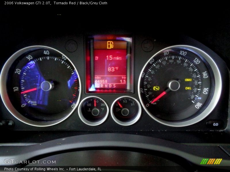  2006 GTI 2.0T 2.0T Gauges