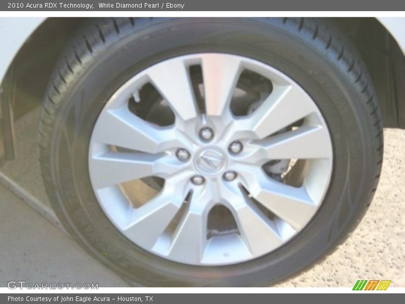 White Diamond Pearl / Ebony 2010 Acura RDX Technology