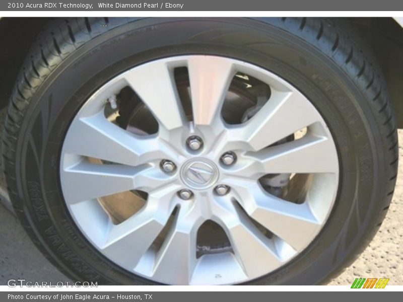 White Diamond Pearl / Ebony 2010 Acura RDX Technology