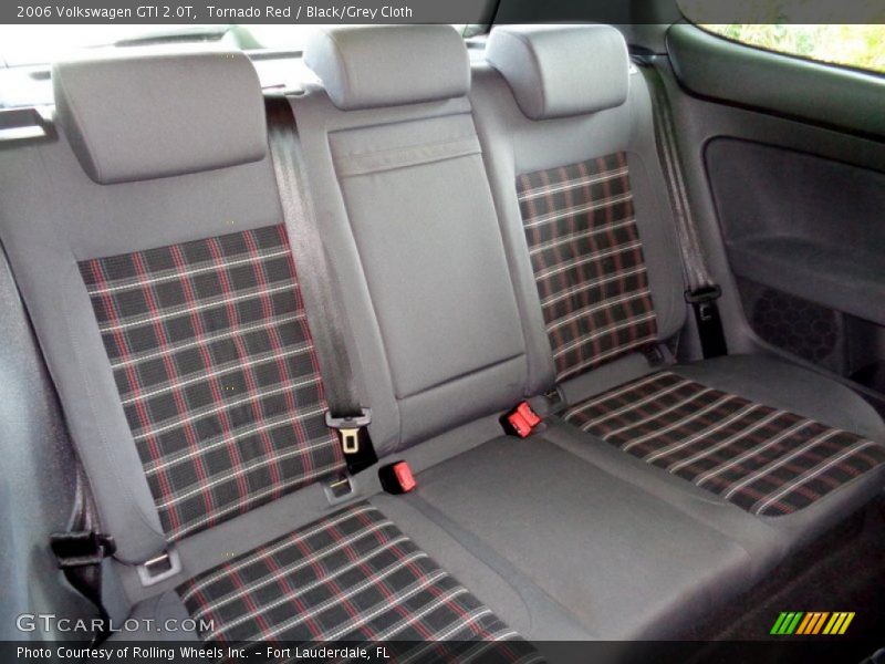 Rear Seat of 2006 GTI 2.0T