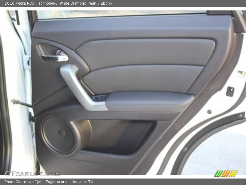 White Diamond Pearl / Ebony 2010 Acura RDX Technology
