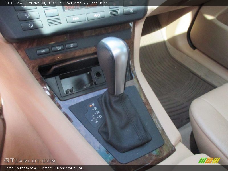 Titanium Silver Metallic / Sand Beige 2010 BMW X3 xDrive30i
