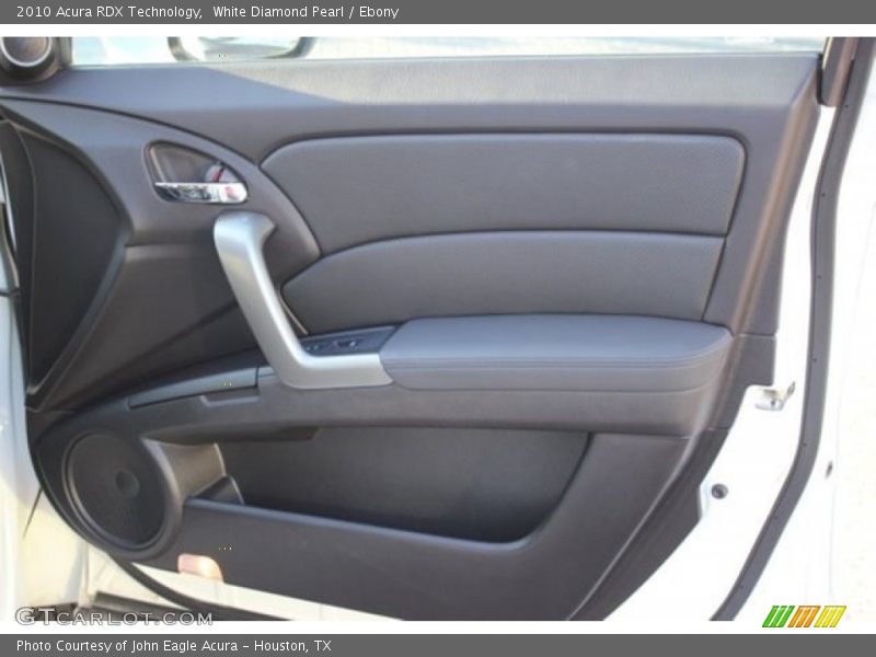 White Diamond Pearl / Ebony 2010 Acura RDX Technology