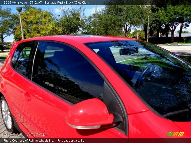 Tornado Red / Black/Grey Cloth 2006 Volkswagen GTI 2.0T