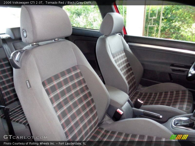 Front Seat of 2006 GTI 2.0T