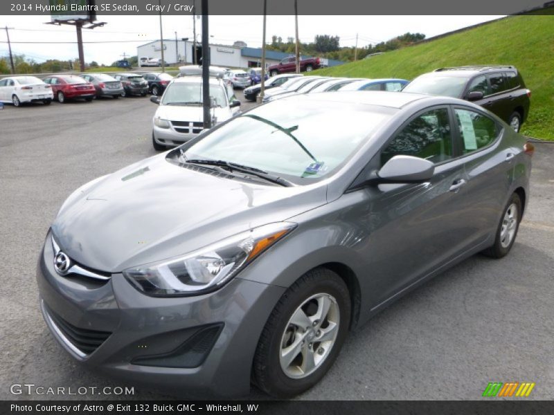 Gray / Gray 2014 Hyundai Elantra SE Sedan