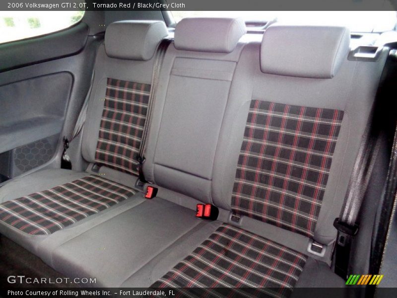 Rear Seat of 2006 GTI 2.0T