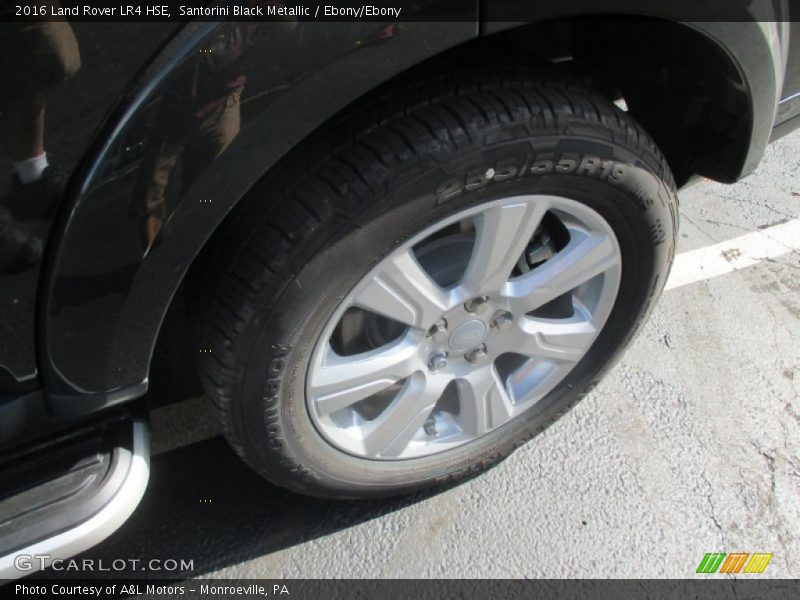 Santorini Black Metallic / Ebony/Ebony 2016 Land Rover LR4 HSE
