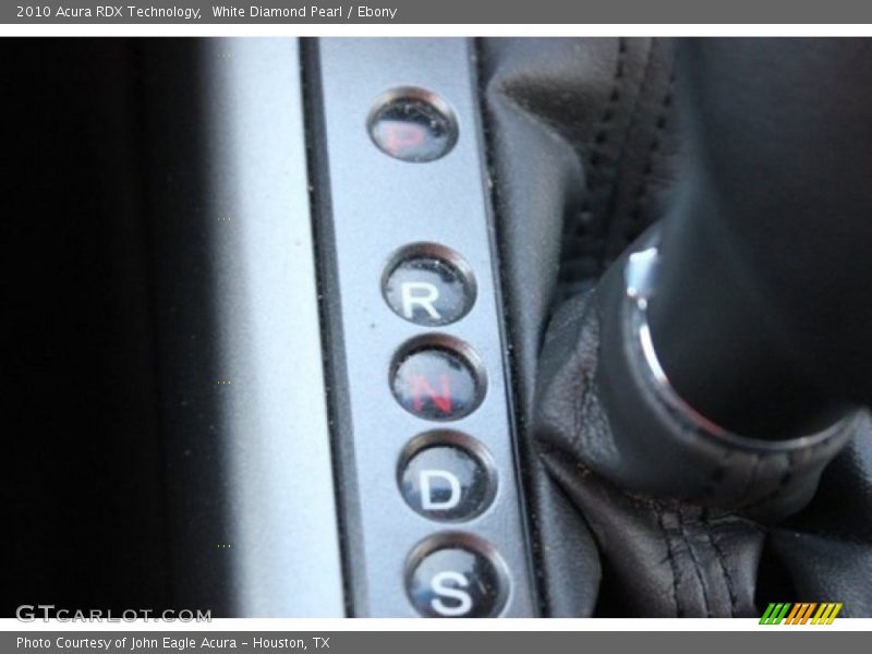 White Diamond Pearl / Ebony 2010 Acura RDX Technology