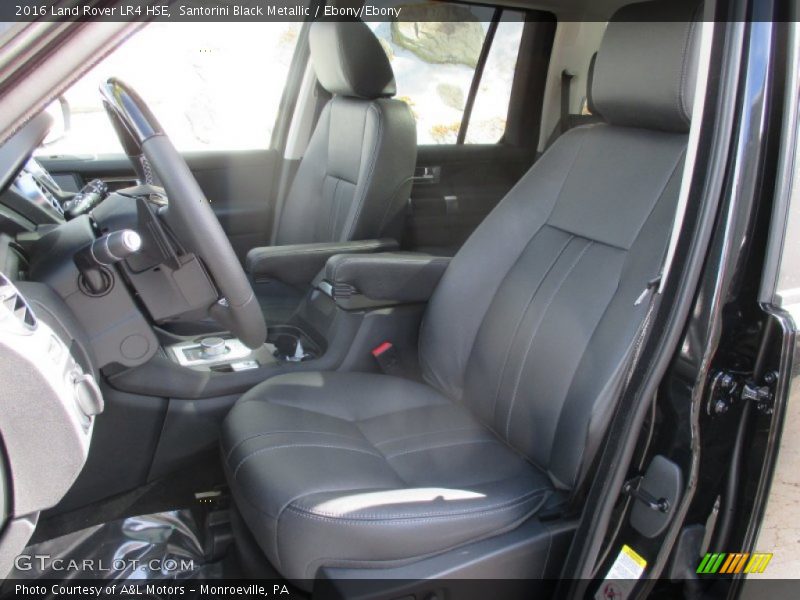Front Seat of 2016 LR4 HSE