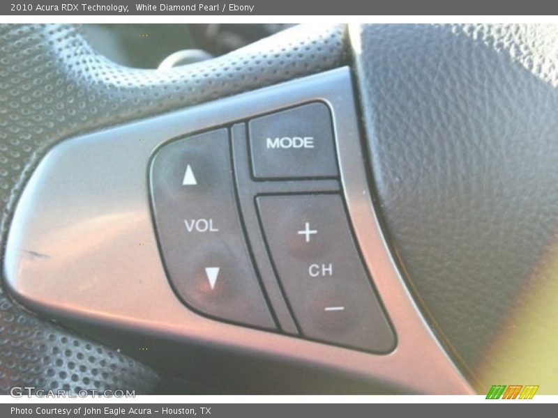 White Diamond Pearl / Ebony 2010 Acura RDX Technology