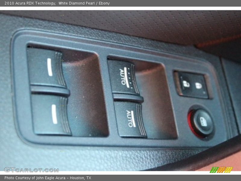 White Diamond Pearl / Ebony 2010 Acura RDX Technology