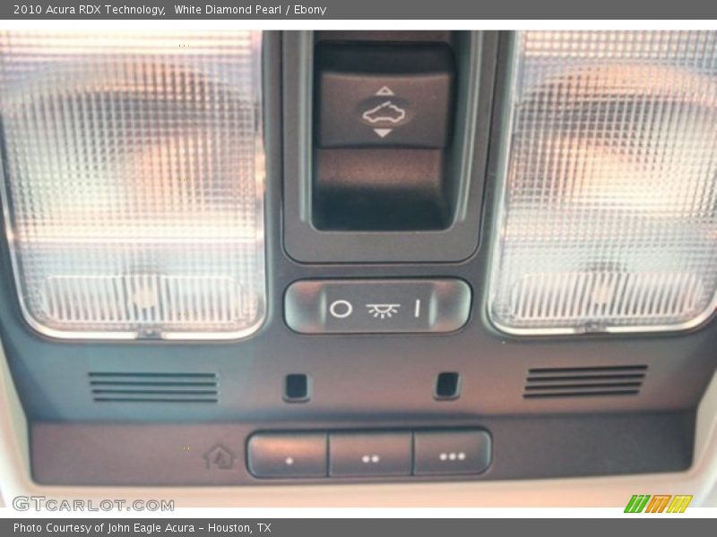 White Diamond Pearl / Ebony 2010 Acura RDX Technology