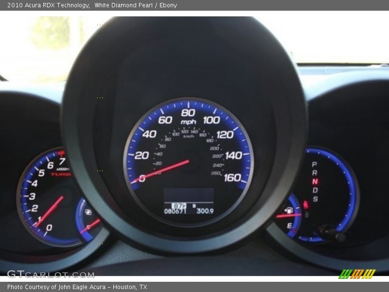 White Diamond Pearl / Ebony 2010 Acura RDX Technology