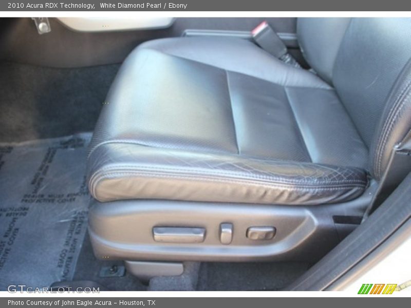 White Diamond Pearl / Ebony 2010 Acura RDX Technology