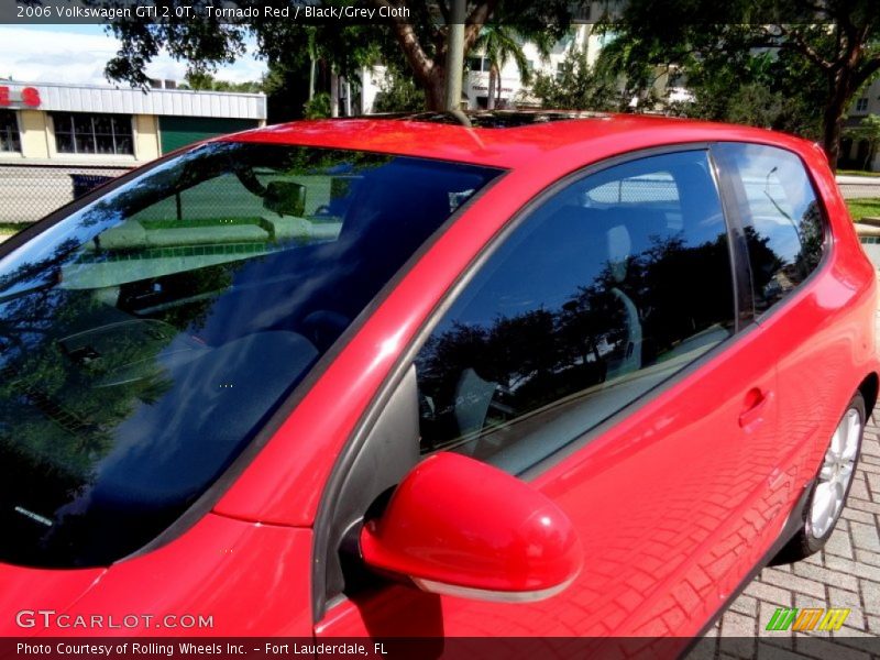 Tornado Red / Black/Grey Cloth 2006 Volkswagen GTI 2.0T