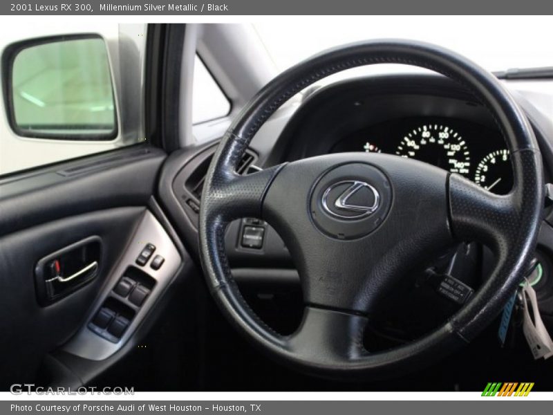 Millennium Silver Metallic / Black 2001 Lexus RX 300