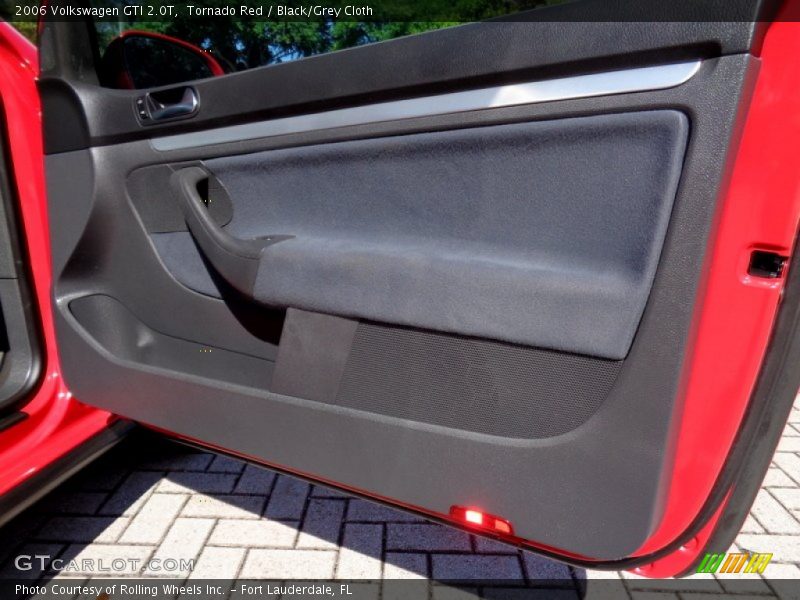 Tornado Red / Black/Grey Cloth 2006 Volkswagen GTI 2.0T