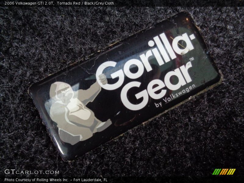 Tornado Red / Black/Grey Cloth 2006 Volkswagen GTI 2.0T