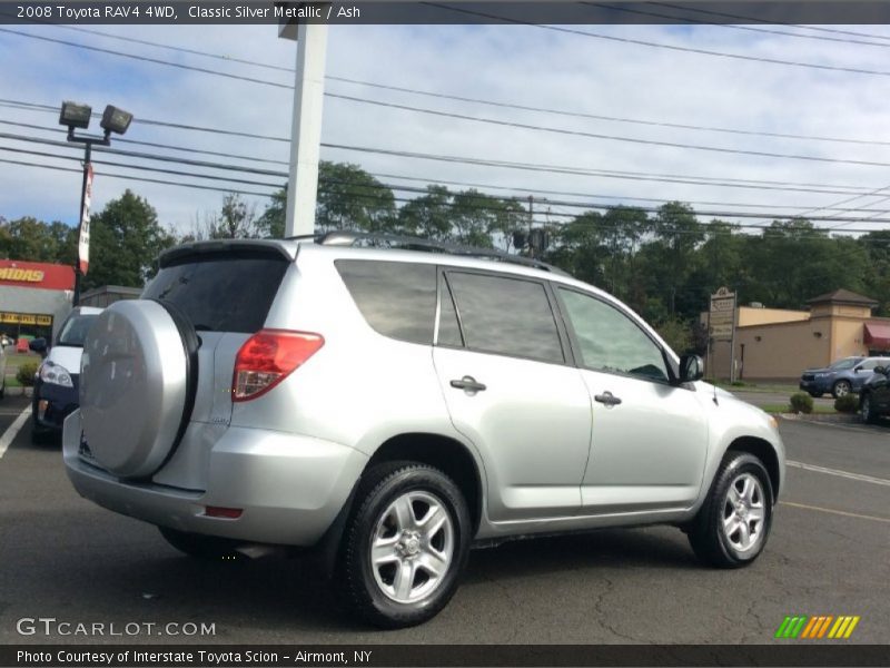 Classic Silver Metallic / Ash 2008 Toyota RAV4 4WD