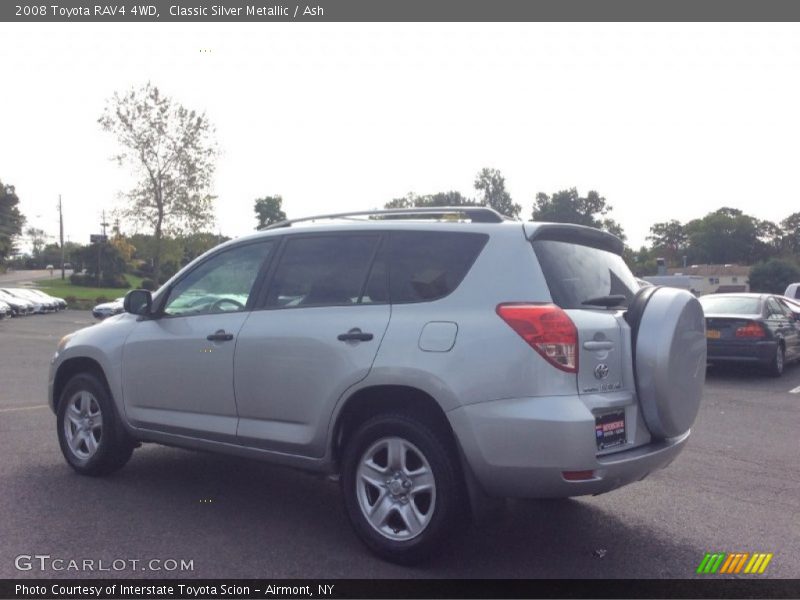 Classic Silver Metallic / Ash 2008 Toyota RAV4 4WD