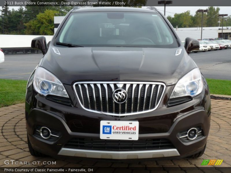 Deep Espresso Brown Metallic / Ebony 2013 Buick Encore Convenience