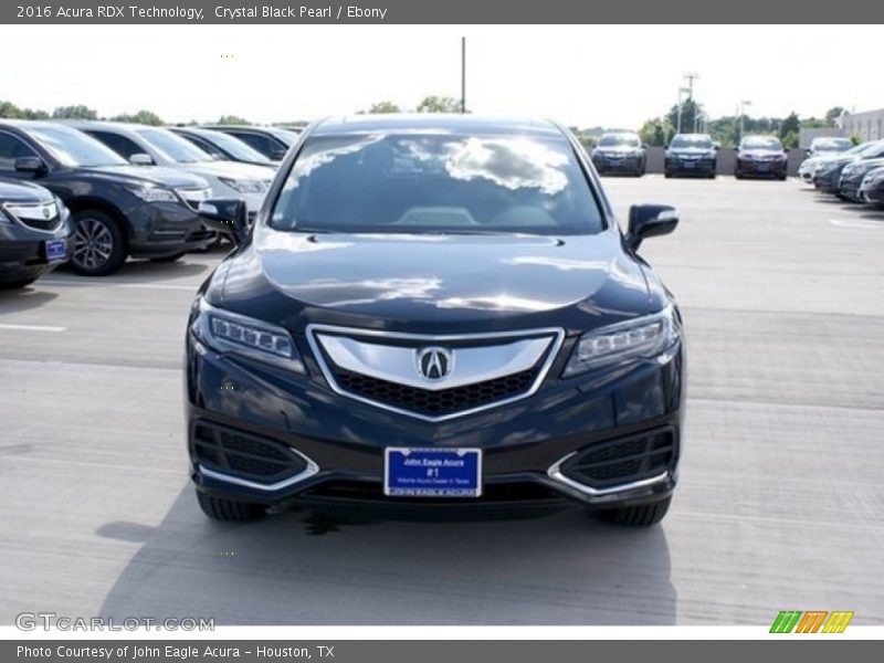 Crystal Black Pearl / Ebony 2016 Acura RDX Technology