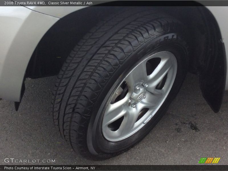 Classic Silver Metallic / Ash 2008 Toyota RAV4 4WD