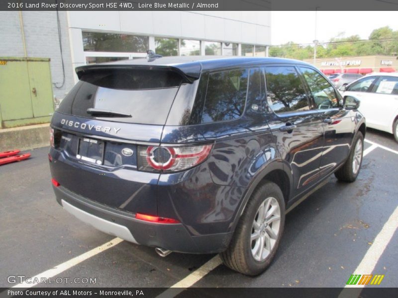 Loire Blue Metallic / Almond 2016 Land Rover Discovery Sport HSE 4WD