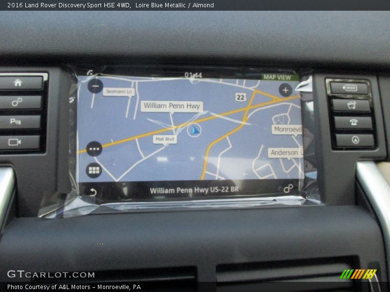 Navigation of 2016 Discovery Sport HSE 4WD