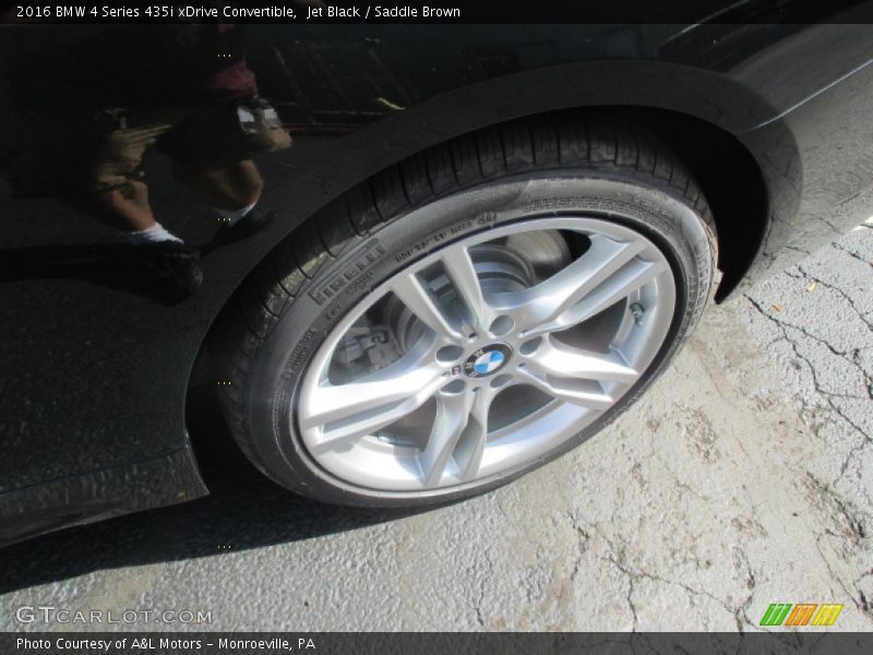 Jet Black / Saddle Brown 2016 BMW 4 Series 435i xDrive Convertible