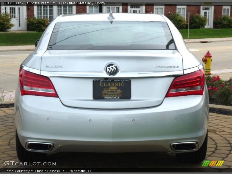 Quicksilver Metallic / Ebony 2015 Buick LaCrosse Premium