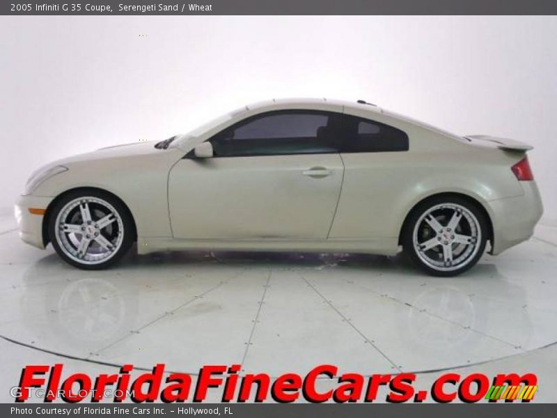 Serengeti Sand / Wheat 2005 Infiniti G 35 Coupe
