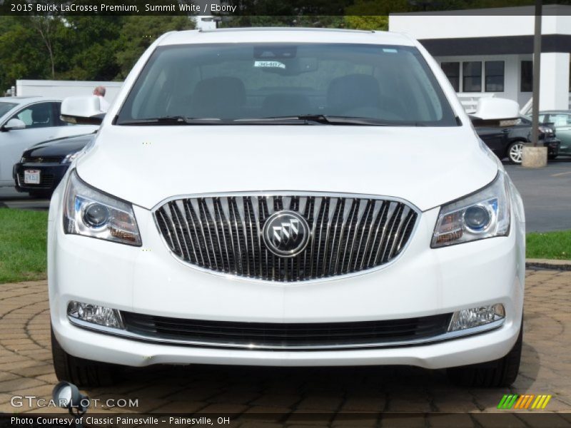 Summit White / Ebony 2015 Buick LaCrosse Premium