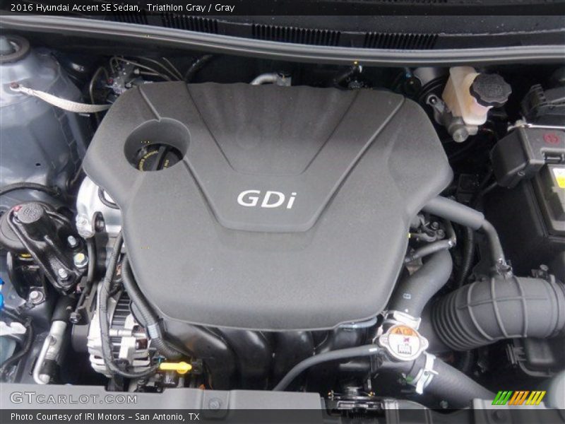 Triathlon Gray / Gray 2016 Hyundai Accent SE Sedan