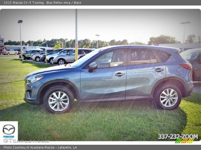 Blue Reflex mica / Black 2015 Mazda CX-5 Touring