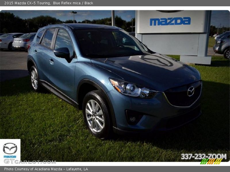Blue Reflex mica / Black 2015 Mazda CX-5 Touring