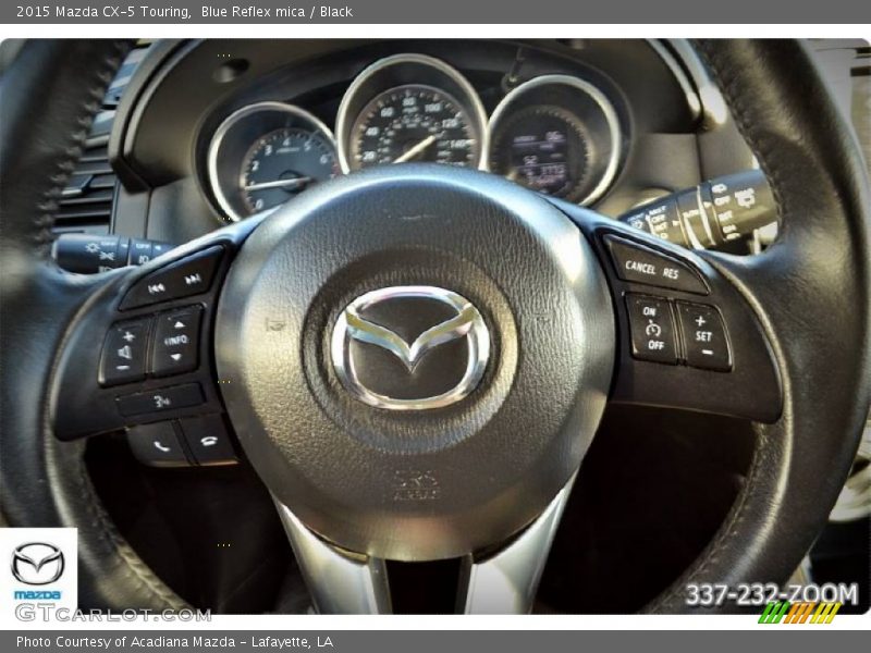 Blue Reflex mica / Black 2015 Mazda CX-5 Touring