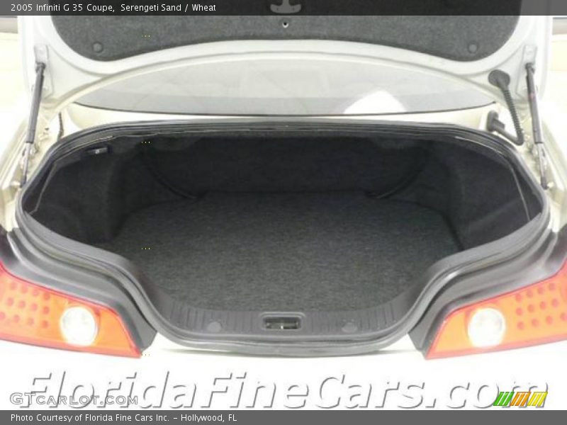 Serengeti Sand / Wheat 2005 Infiniti G 35 Coupe