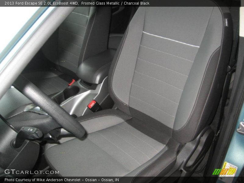 Frosted Glass Metallic / Charcoal Black 2013 Ford Escape SE 2.0L EcoBoost 4WD
