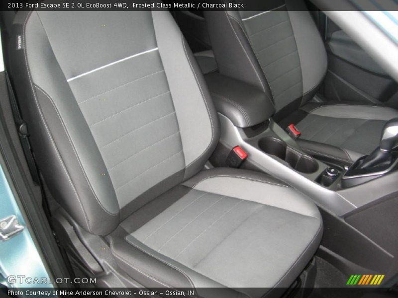Frosted Glass Metallic / Charcoal Black 2013 Ford Escape SE 2.0L EcoBoost 4WD