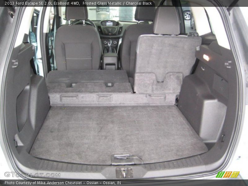Frosted Glass Metallic / Charcoal Black 2013 Ford Escape SE 2.0L EcoBoost 4WD